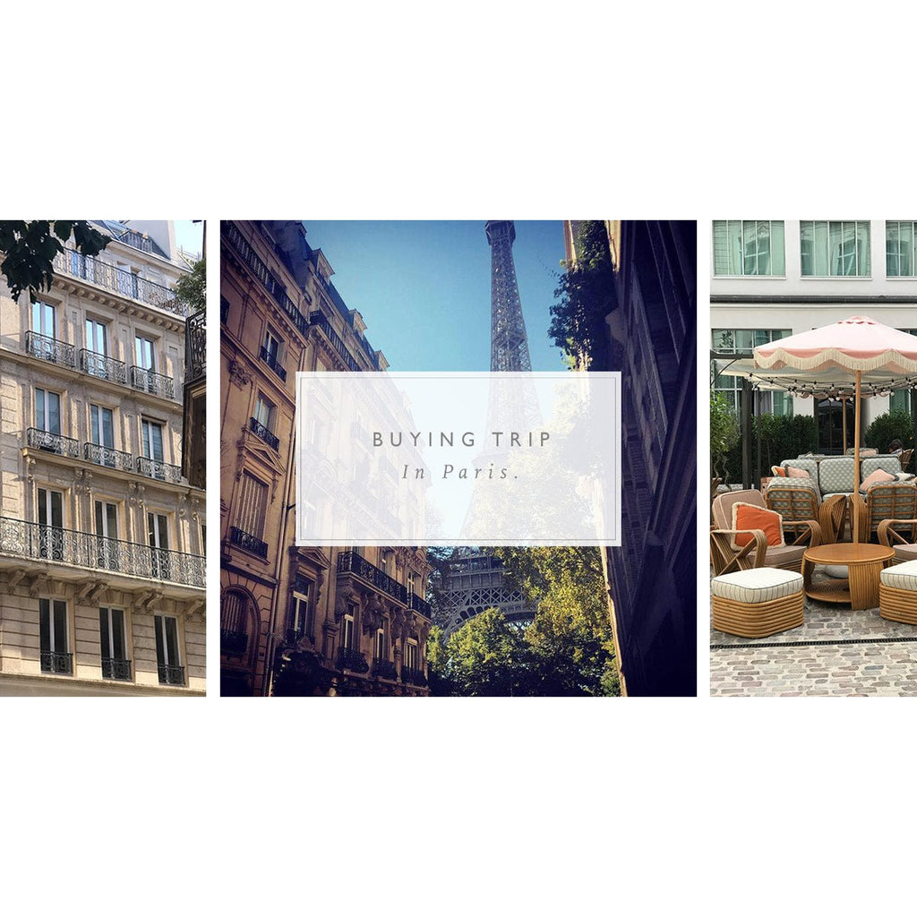 Our Recent Buying Trip To Paris - Jo & Co Home