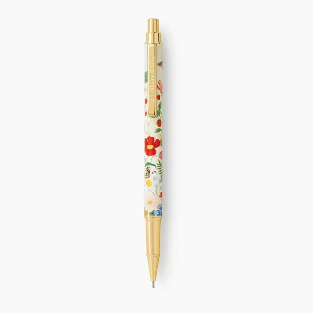Rifle Paper Co. Strawberry Fields Mechanical Pencil - Jo & Co HomeRifle Paper Co. Strawberry Fields Mechanical PencilRifle Paper