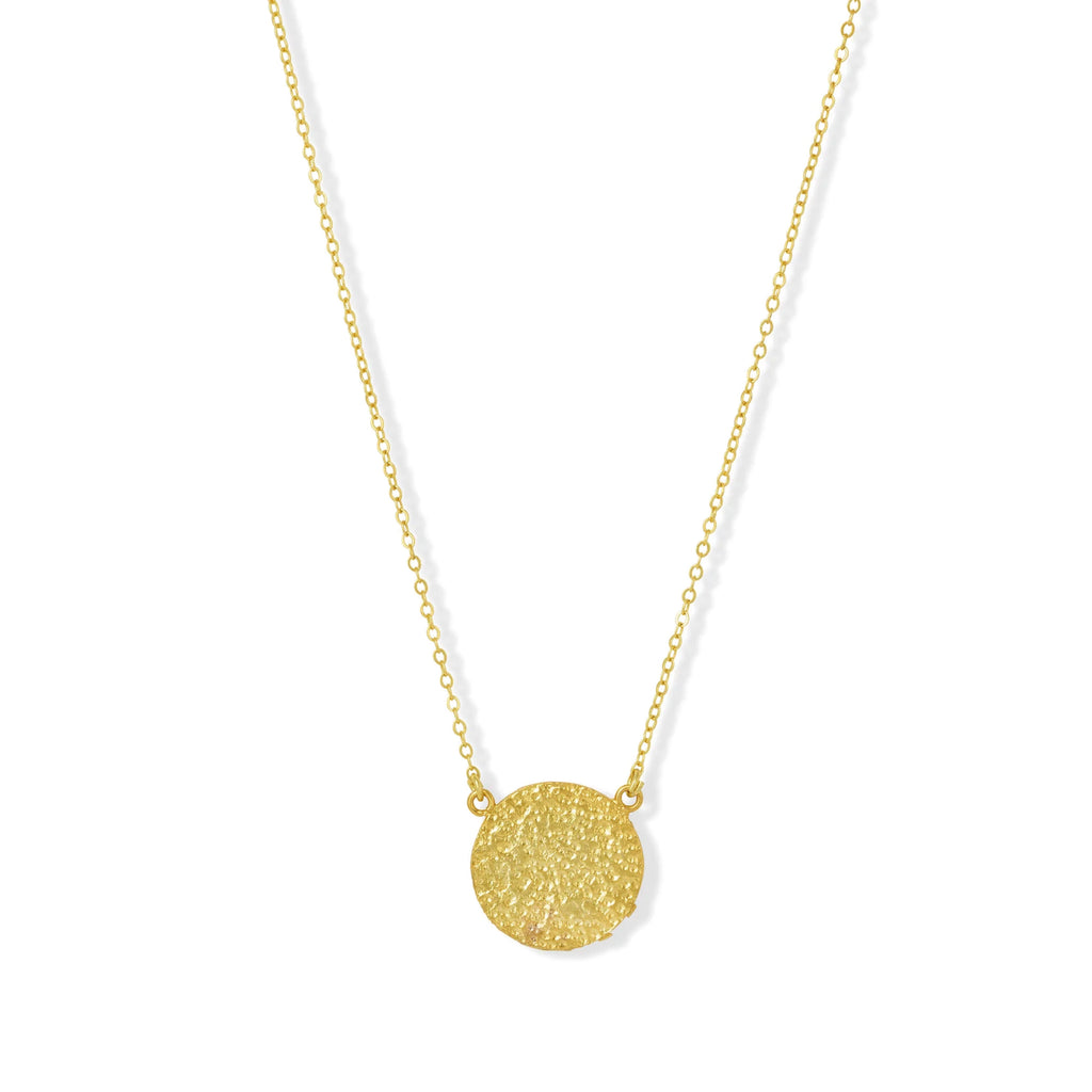 Jo And Co Ashiana London Spell Gold Coin Necklace