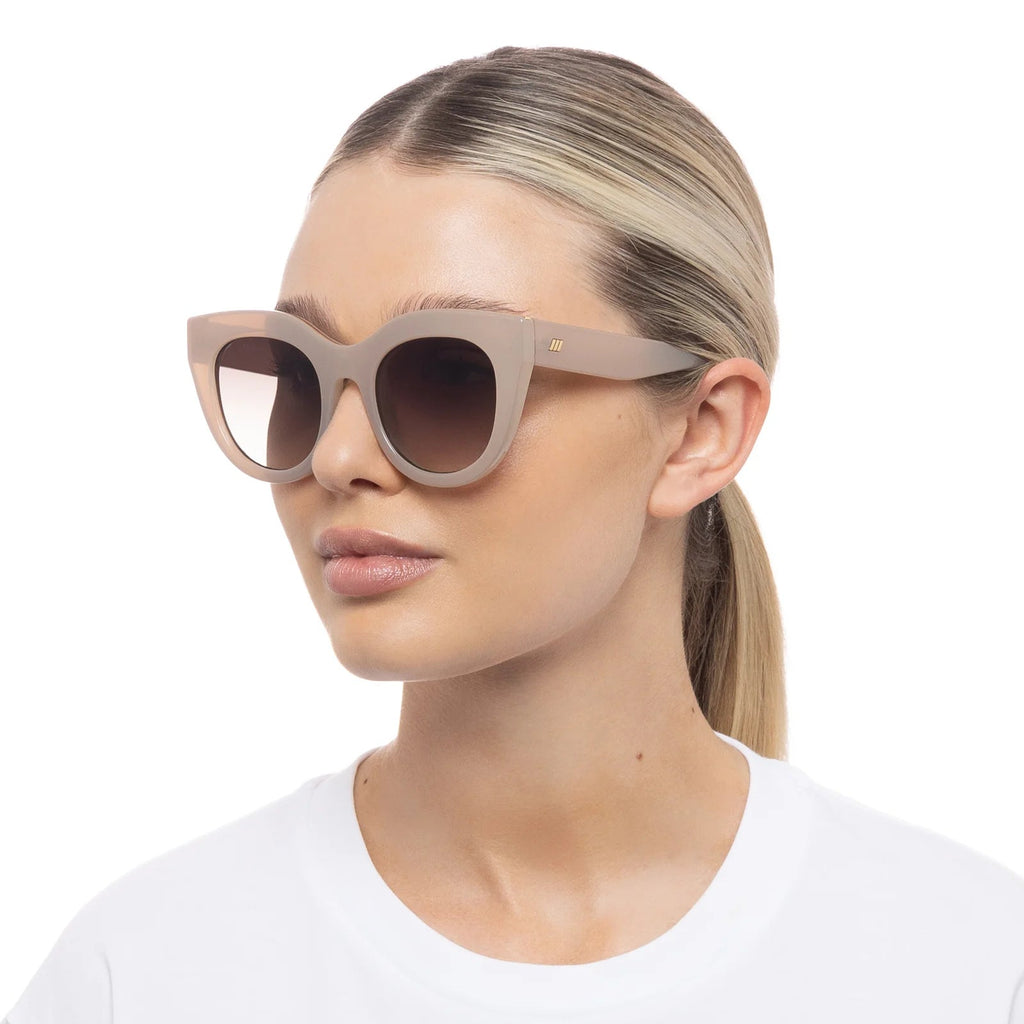 Le Specs Air Heart Oatmeal Sunglasses - Jo & Co HomeLe Specs Air Heart Oatmeal SunglassesLe Specs