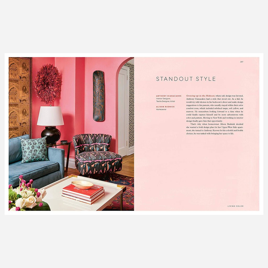 Living With Colour: Inspiration & How Tos Book - Jo & Co HomeLiving With Colour: Inspiration & How Tos BookBookspeed