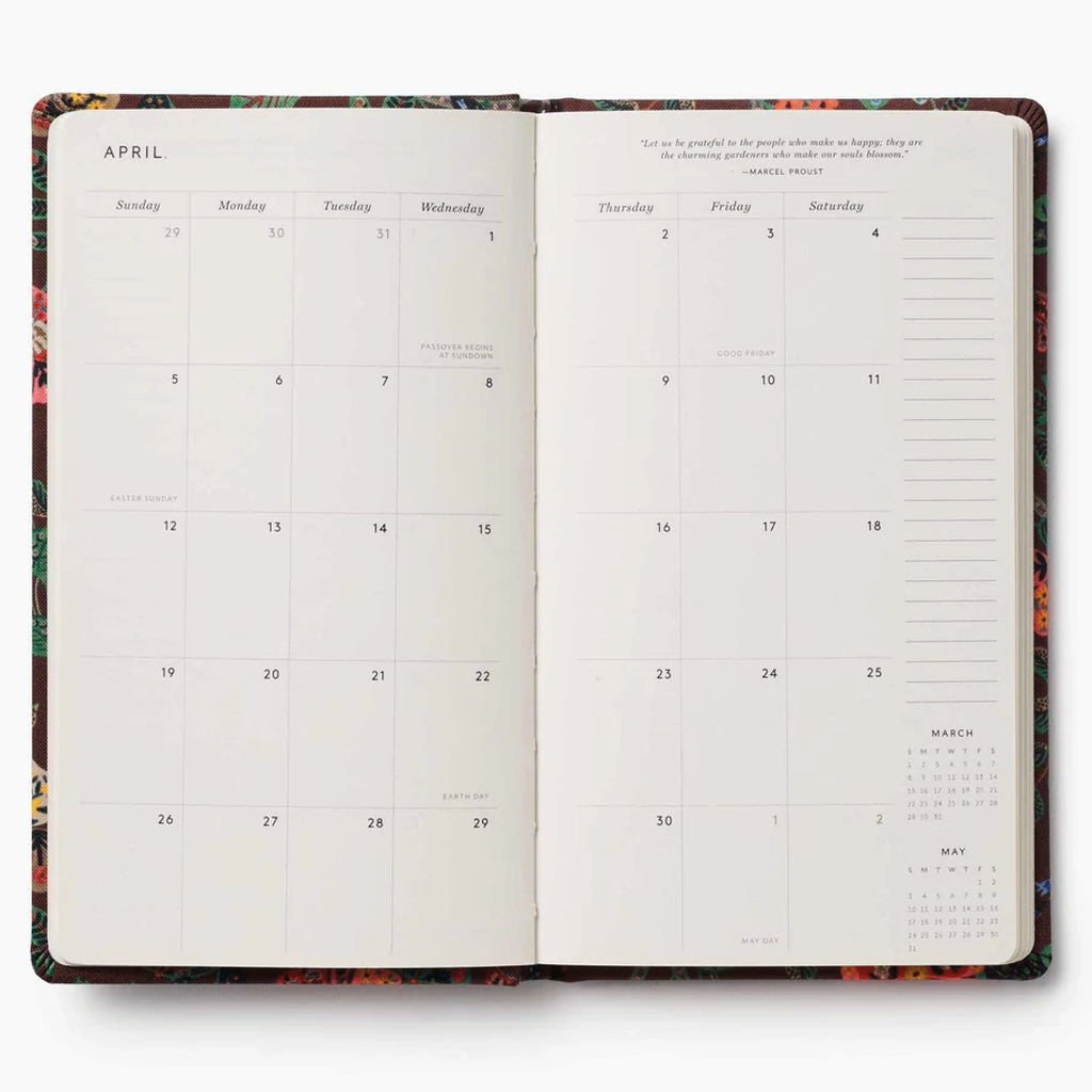 2026 Gracie 12-Month Hardcover Pocket Planner - Jo And Co 2026 Gracie 12-Month Hardcover Pocket Planner - Rifle Paper Co