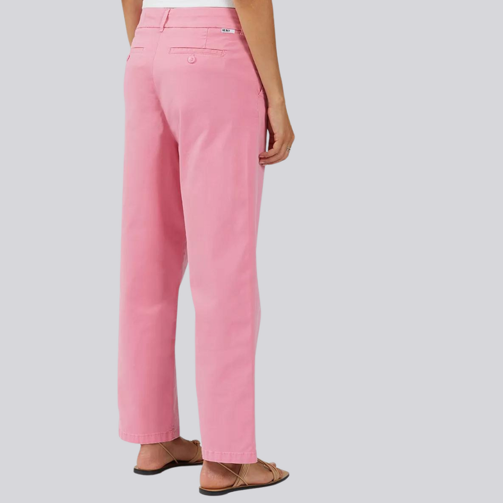 Reiko Lio Pink Block Trousers