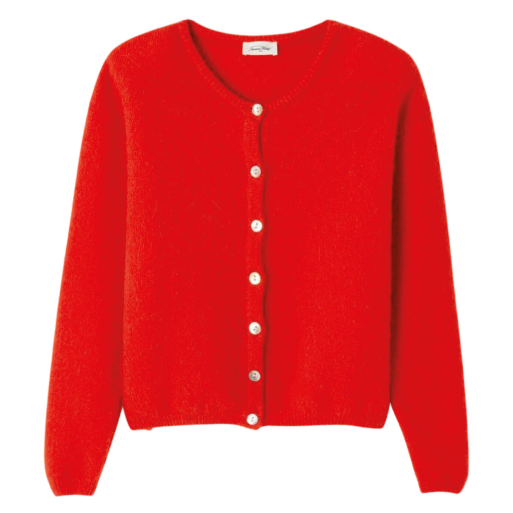 American Vintage Strawberry Vitow Cardigan - Jo And Co American Vintage Strawberry Vitow Cardigan - American Vintage