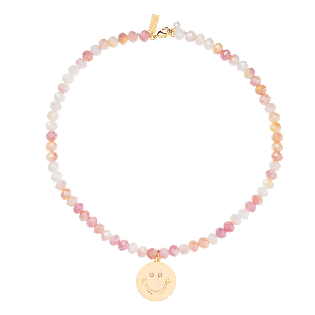 Talis Chains Beaded Smile Necklace - Jo And Co Talis Chains Beaded Smile Necklace - Talis Chains