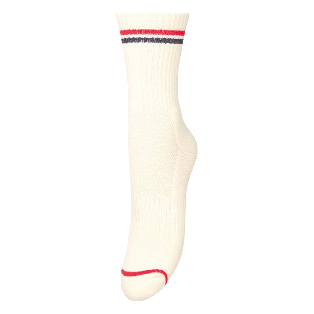 Beck Sondergaard Buttercream White Sporty Cotta Socks - Jo And Co Beck Sondergaard Buttercream White Sporty Cotta Socks - Beck Sondergaard