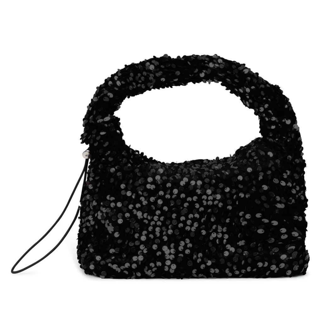 Black Anne Sequins Bag - Jo And Co  Black Anne Sequins Bag - SUI AVA