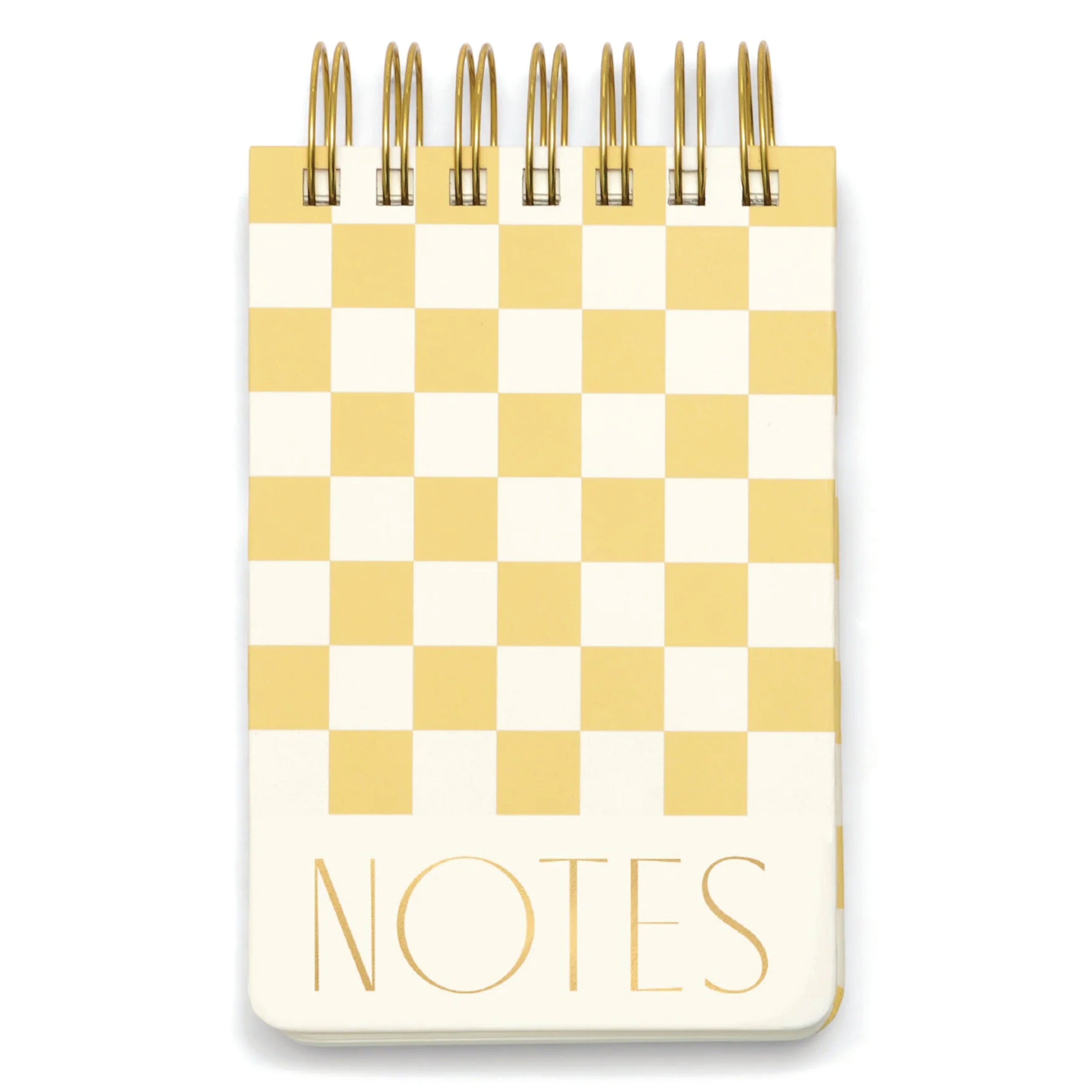 She H Notepad Designworks Ink Chequered Chunky Notepad – Jo & Co Home