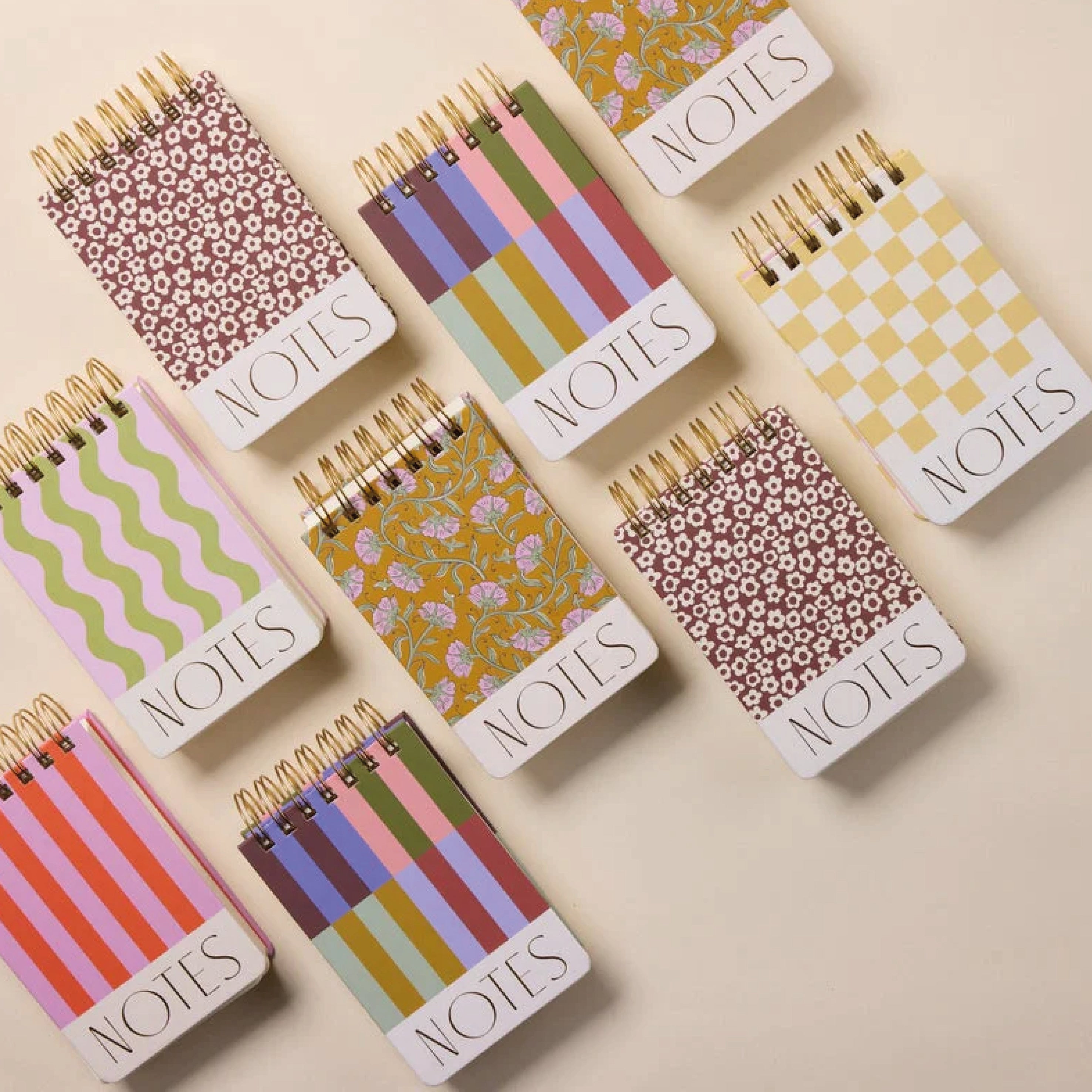 She H Notepad Designworks Ink Chequered Chunky Notepad – Jo & Co Home