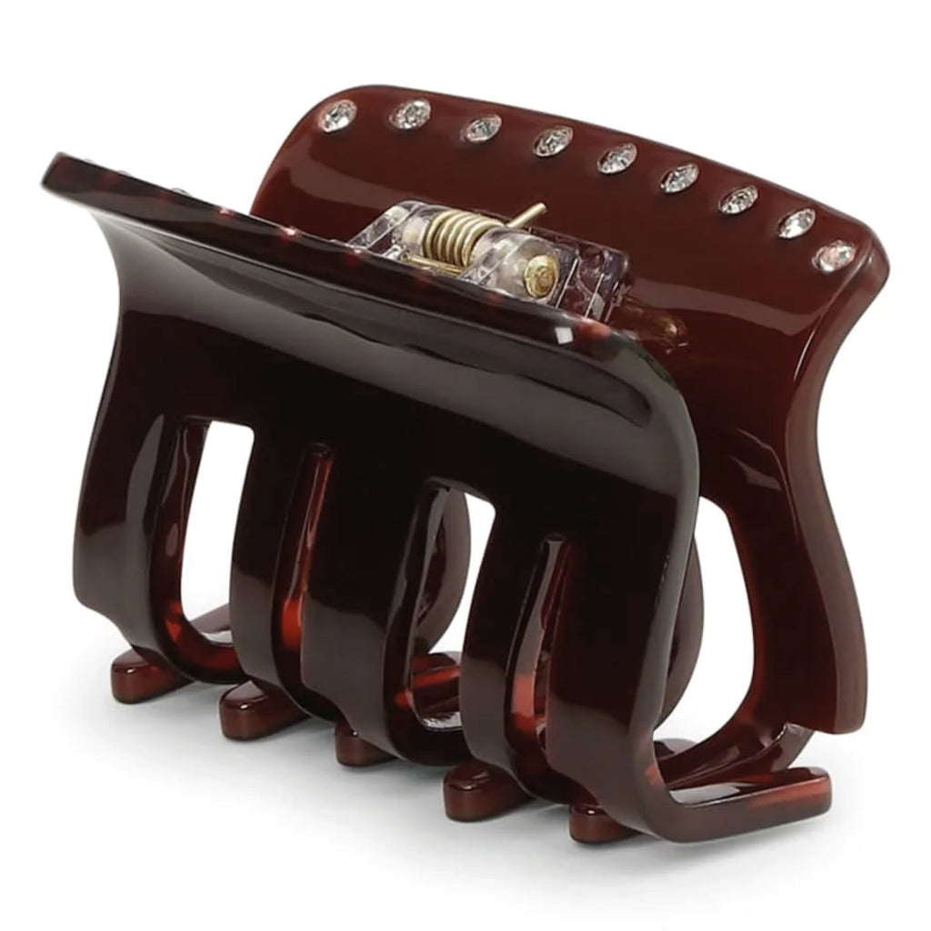 Chocolate Fondant Fie Mini Hair Claw - Jo And Co Chocolate Fondant Fie Mini Hair Claw - SUI AVA