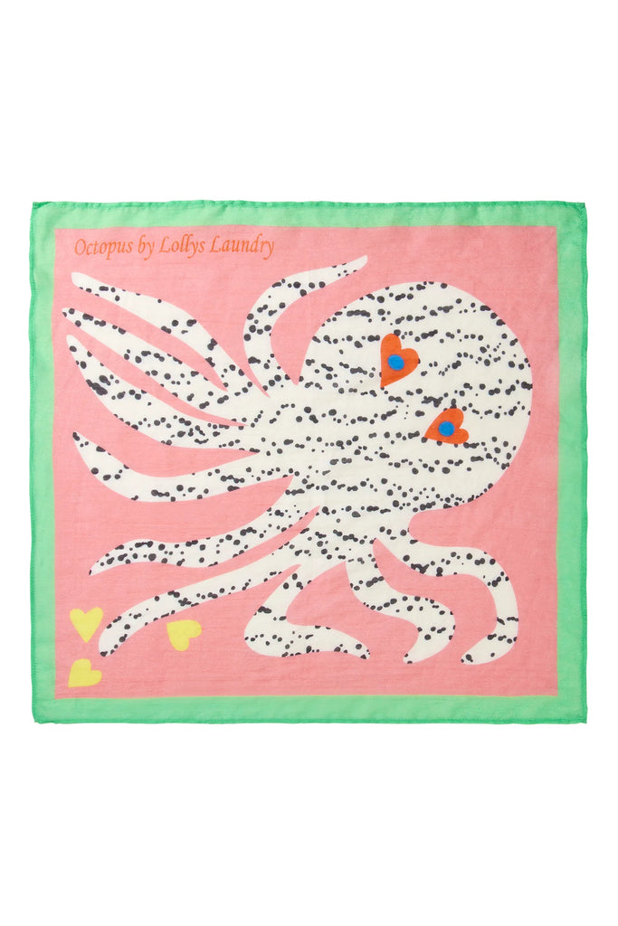 Lolly's Laundry Creme Octopus Scarf