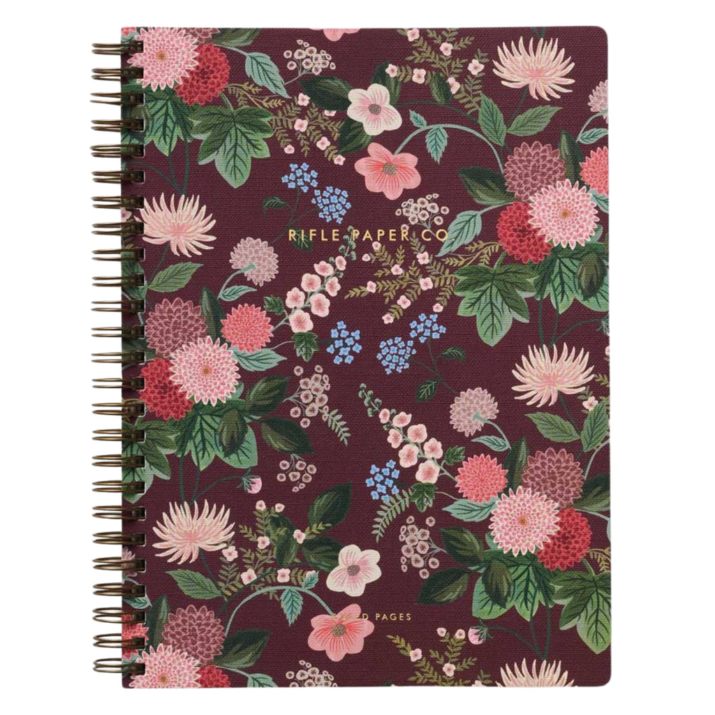 Dahlia Spiral Notebook - Jo And Co Dahlia Spiral Notebook - Rifle Paper Co