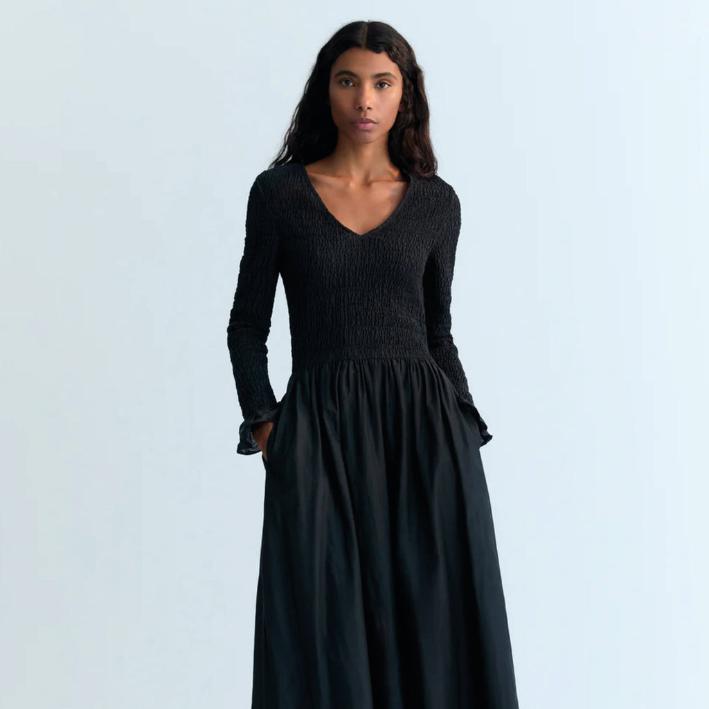 Eclipse Noir Luly Dress - Jo And Co Eclipse Noir Luly Dress - The New Society