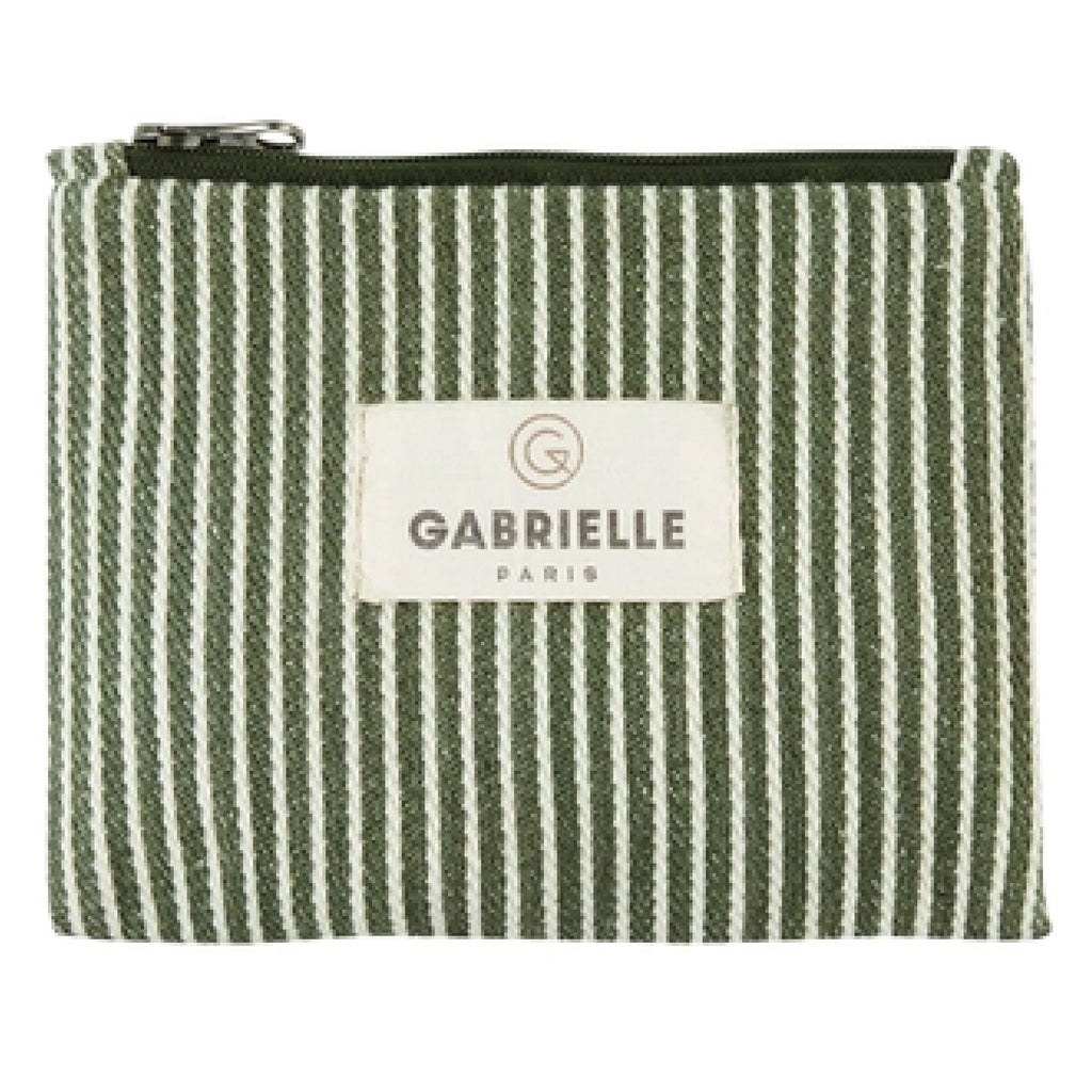 Gabrielle Paris Quartz Stripes Cotton Wallet - Jo And Co Gabrielle Paris Quartz Stripes Cotton Wallet - Gabrielle Paris