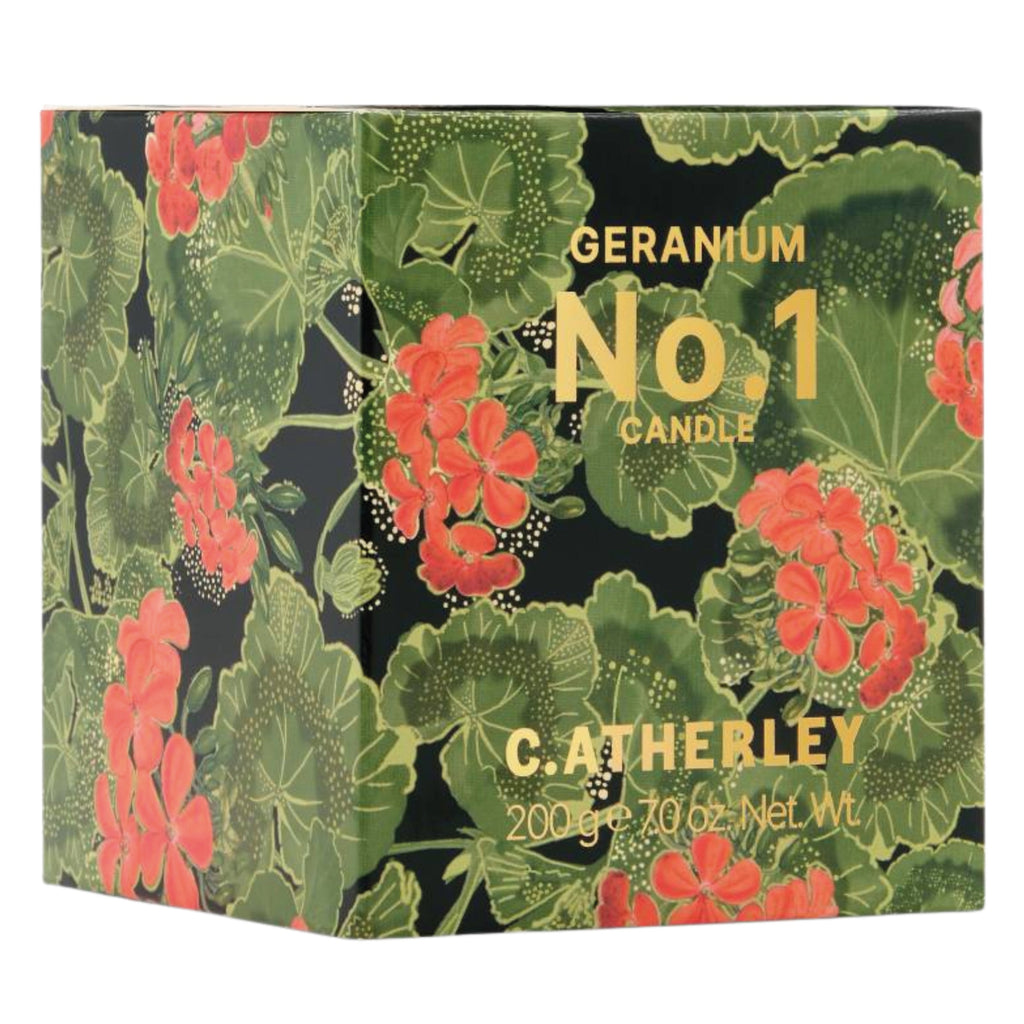 Geranium No.1 Red Geranium Candle 200g - Jo And Co Geranium No.1 Red Geranium Candle 200g - C. Atherley