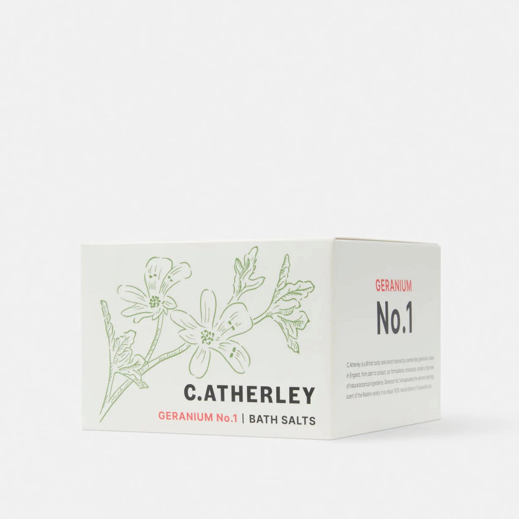Bath salts with geranium fragrance with hints of rose, lemon, mint and cedar.
Geranium No.1 Bath Salts 200g - Jo And Co Geranium No.1 Bath Salts 200g - C.Atherley London