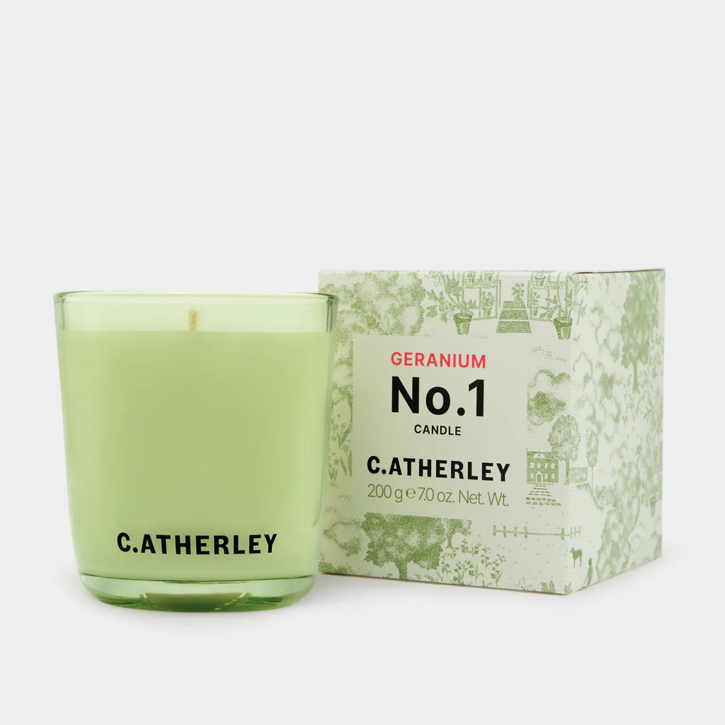Candle with Radens Geranium.
Geranium No.1 Candle 200g - Jo And Co Geranium No.1 Candle 200g - C.Atherley London