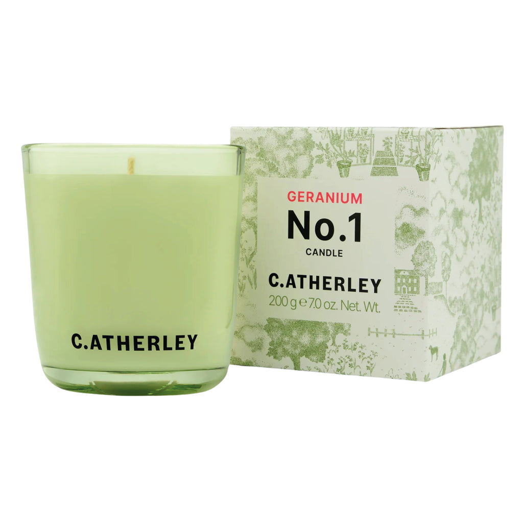 Candle with Radens Geranium.
Geranium No.1 Candle 200g - Jo And Co Geranium No.1 Candle 200g - C.Atherley London