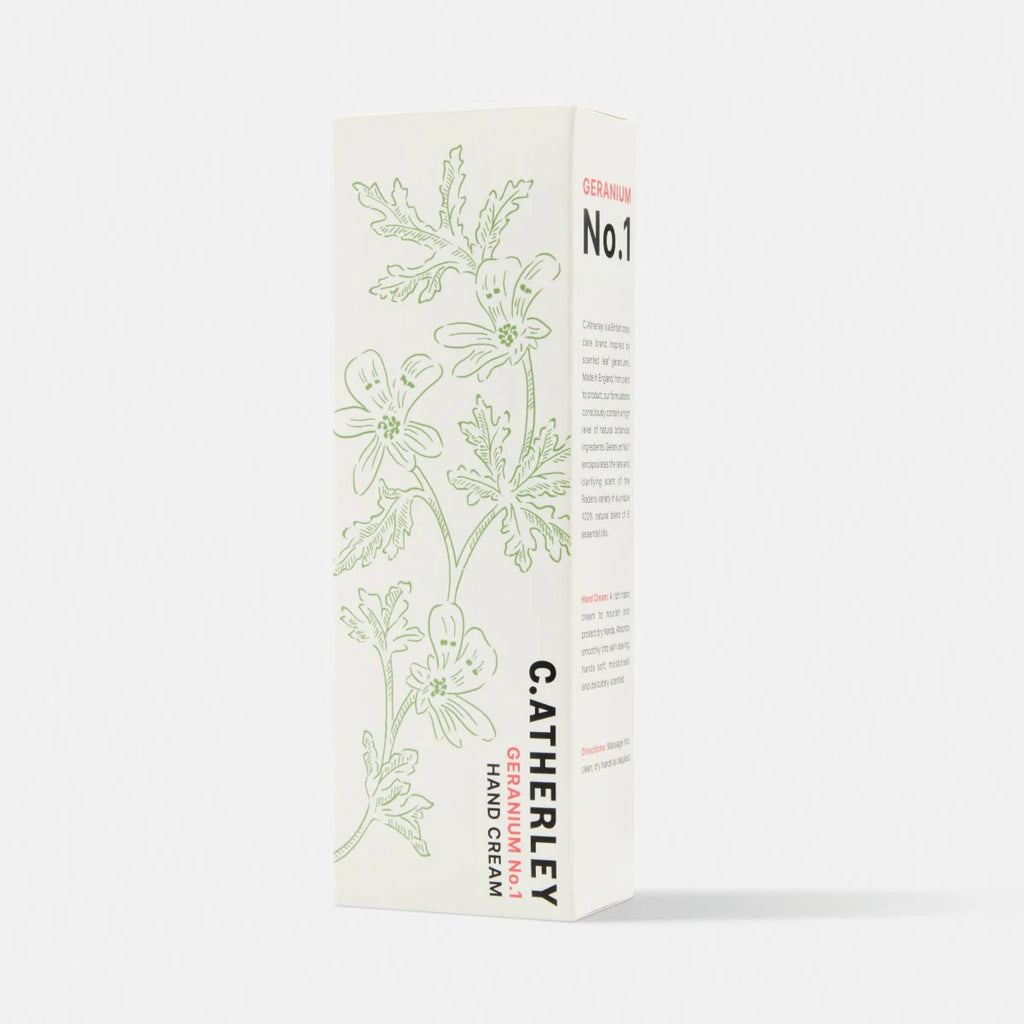 Hand cream with geranium fragrance with hints of rose, lemon, mint and cedar.
Geranium No.1 Hand Cream 75ml - Jo And Co Geranium No.1 Hand Cream 75ml - C.Atherley London