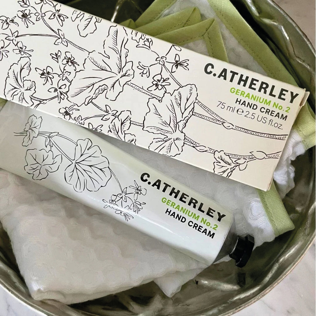 Hand cream with peppermint scented leaf geranium with a hint of clove and coriander.
Geranium No.2 Hand Cream 75ml - Jo And Co Geranium No.2 Hand Cream 75ml - C.Atherley London