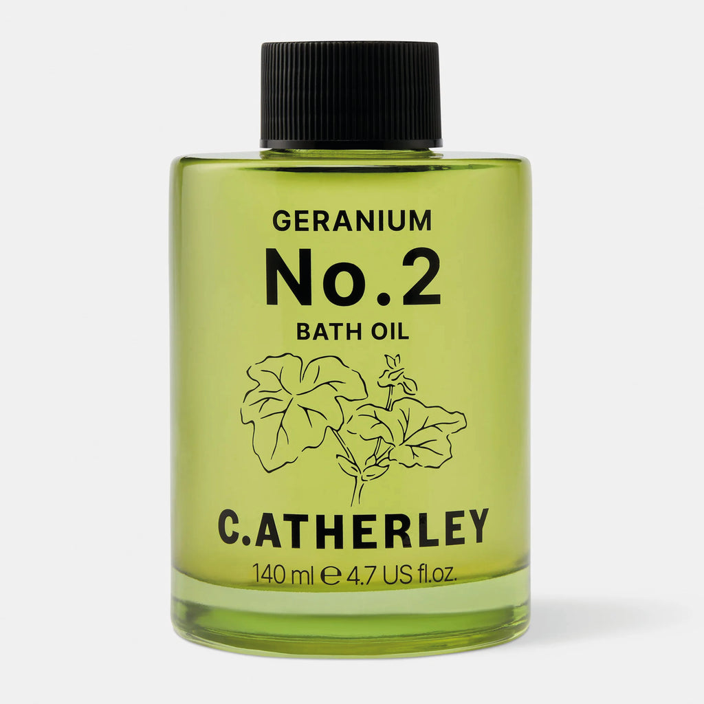 Bath oil with peppermint scented leaf geranium with a hint of clove and coriander.
Geranium No. 2 Bath Oil 140ml - Jo And Co Geranium No. 2 Bath Oil 140ml - C.Atherley London