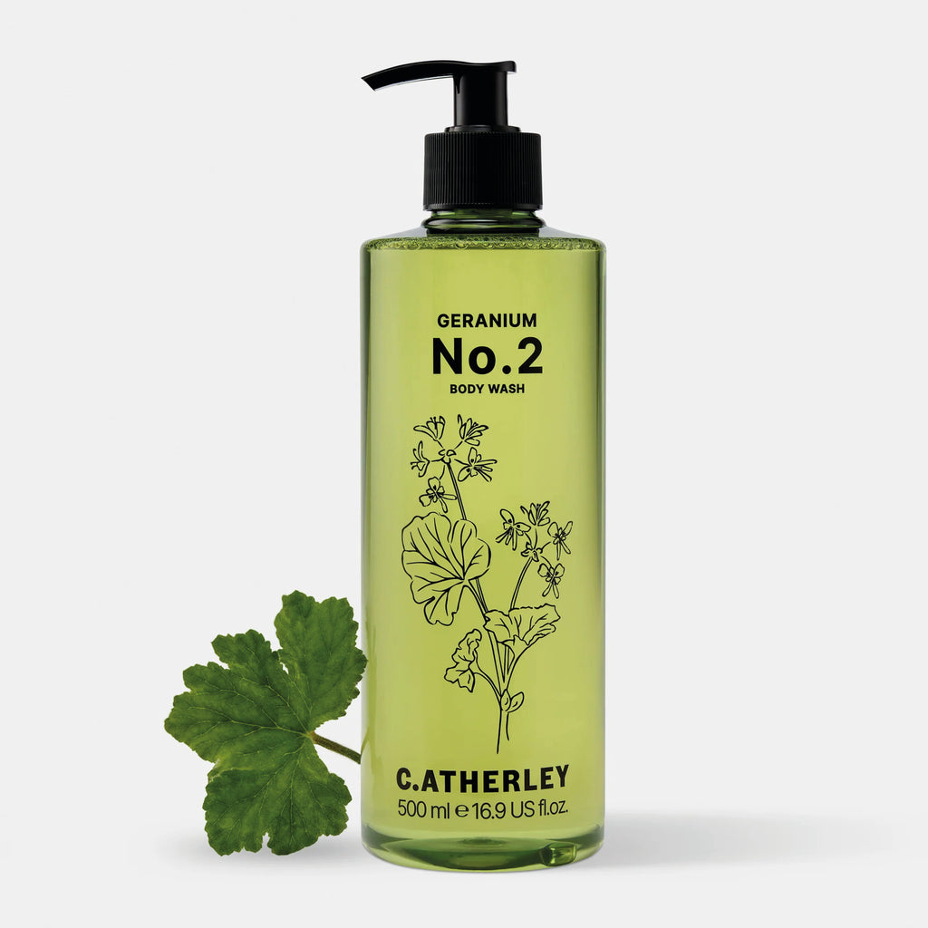 Body wash with peppermint scented leaf geranium with a hint of clove and coriander.
Geranium No. 2 Body Wash 500ml - Jo And Co Geranium No. 2 Body Wash 500ml - C.Atherley London