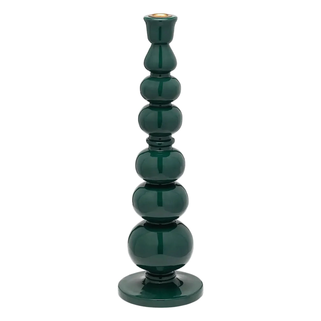 Green Pine Balloon Candle Holder - Jo And Co Green Pine Balloon Candle Holder - Anna + Nina