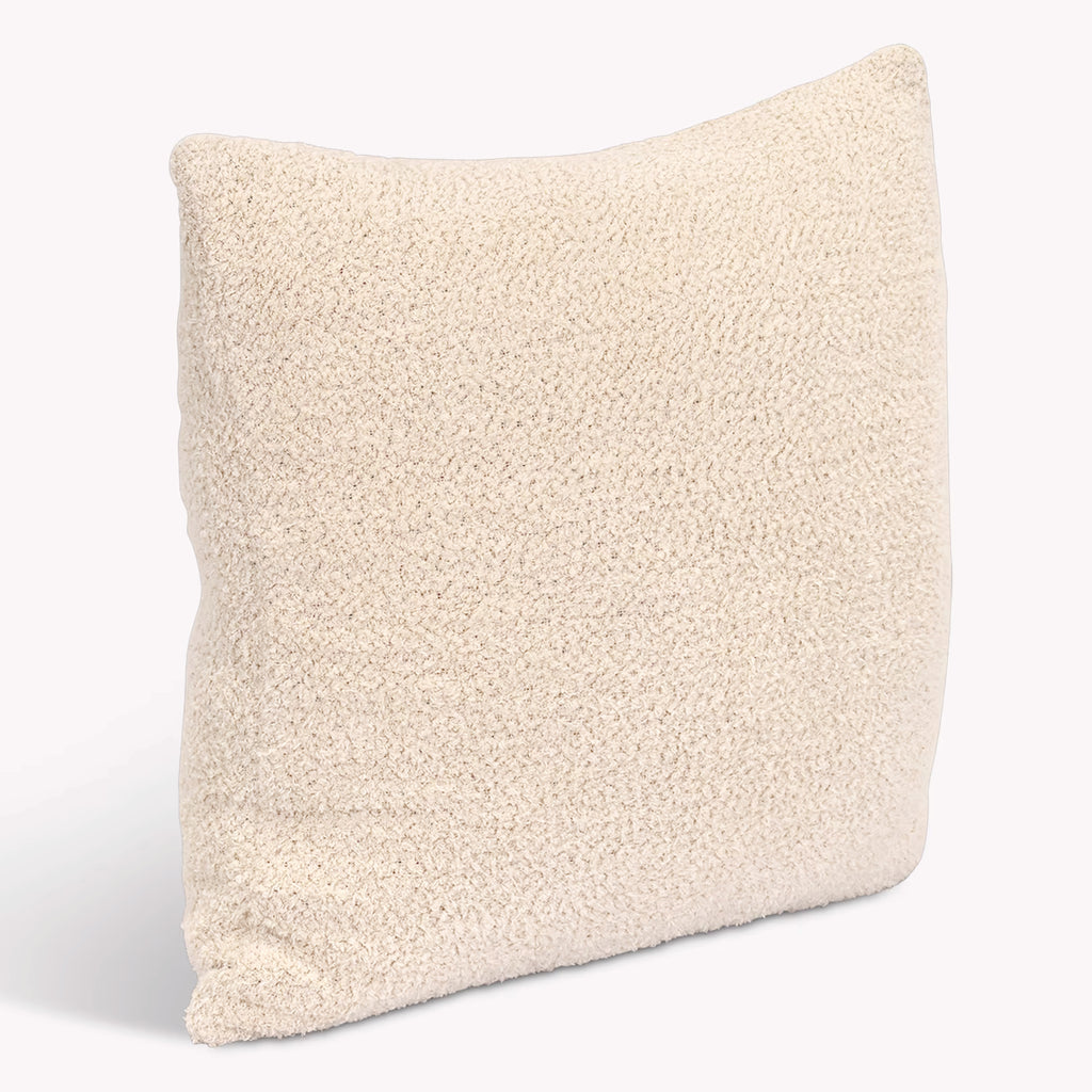 Ivory square boucle cushion.
Ivory Sudeley Boucle Cushion - Jo And Co Ivory Sudeley Boucle Cushion