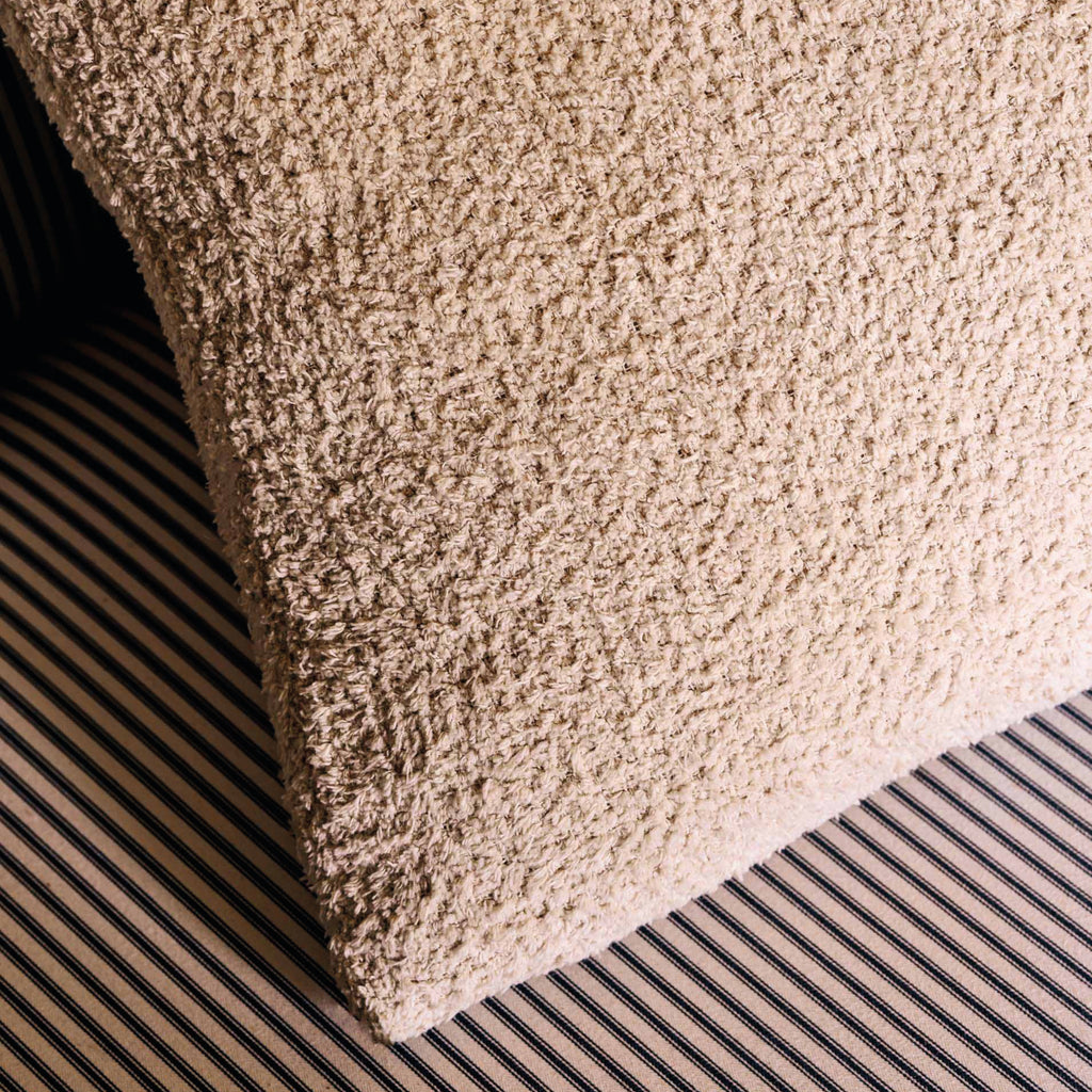 Ivory square boucle cushion.
Ivory Sudeley Boucle Cushion - Jo And Co Ivory Sudeley Boucle Cushion