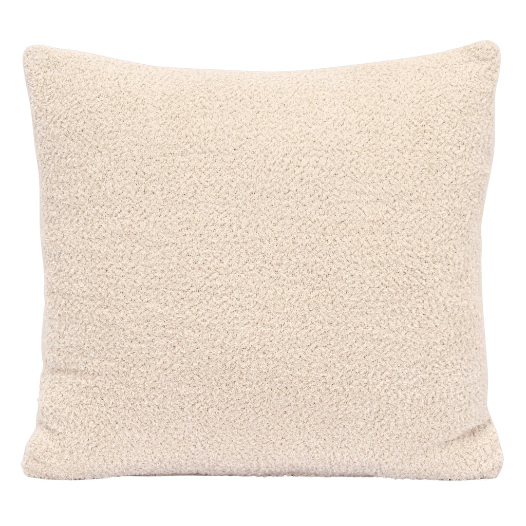 Ivory square boucle cushion.
Ivory Sudeley Boucle Cushion - Jo And Co Ivory Sudeley Boucle Cushion