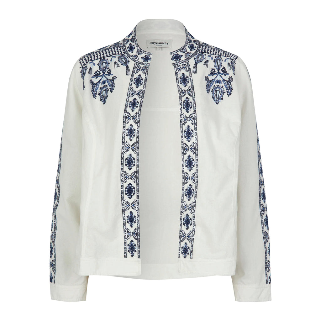 Jo And Co Lolly's Laundry White Cooper Jacket