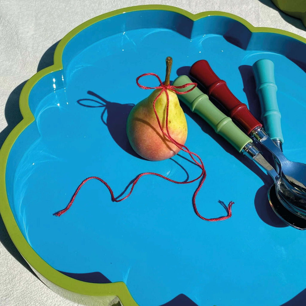 Lacquered Bamboo Handle Teaspoon - Jo And Co Lacquered Bamboo Handle Teaspoon