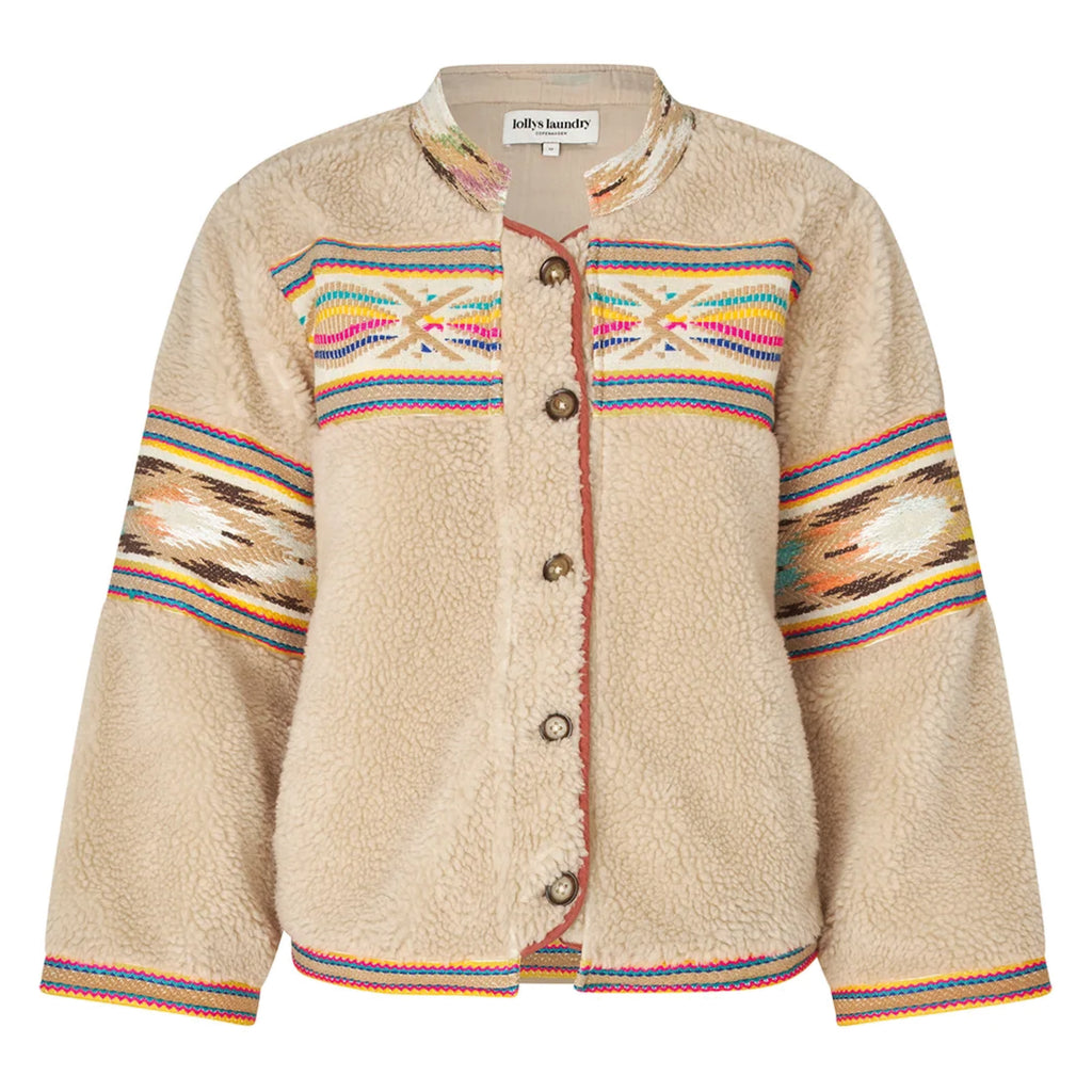 Lollys Laundry Beige Siri Jacket - Jo And Co Lollys Laundry Beige Siri Jacket - Lollys Laundry