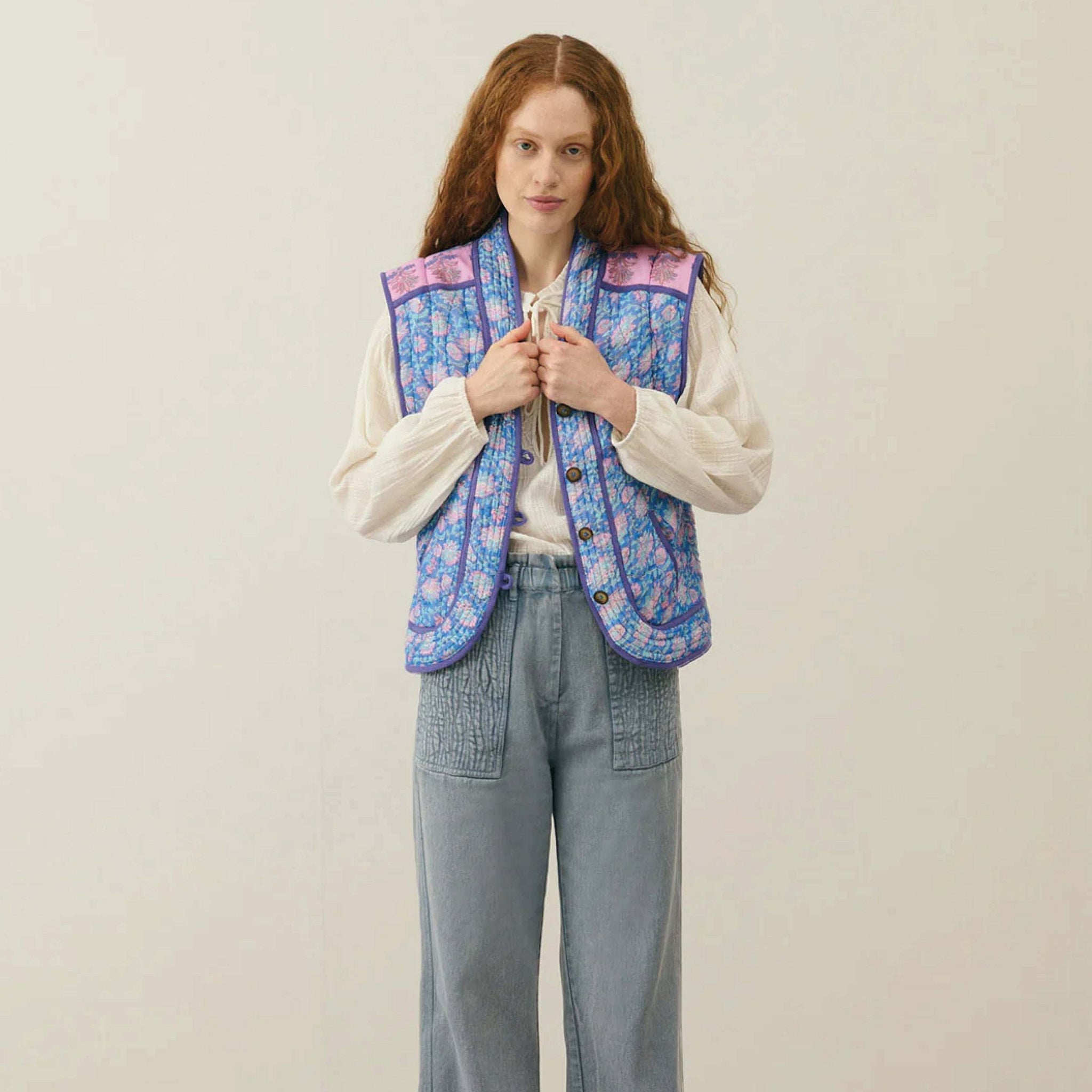 Louise Misha Blue Capri Cove Nelina Jacket – Jo & Co Home