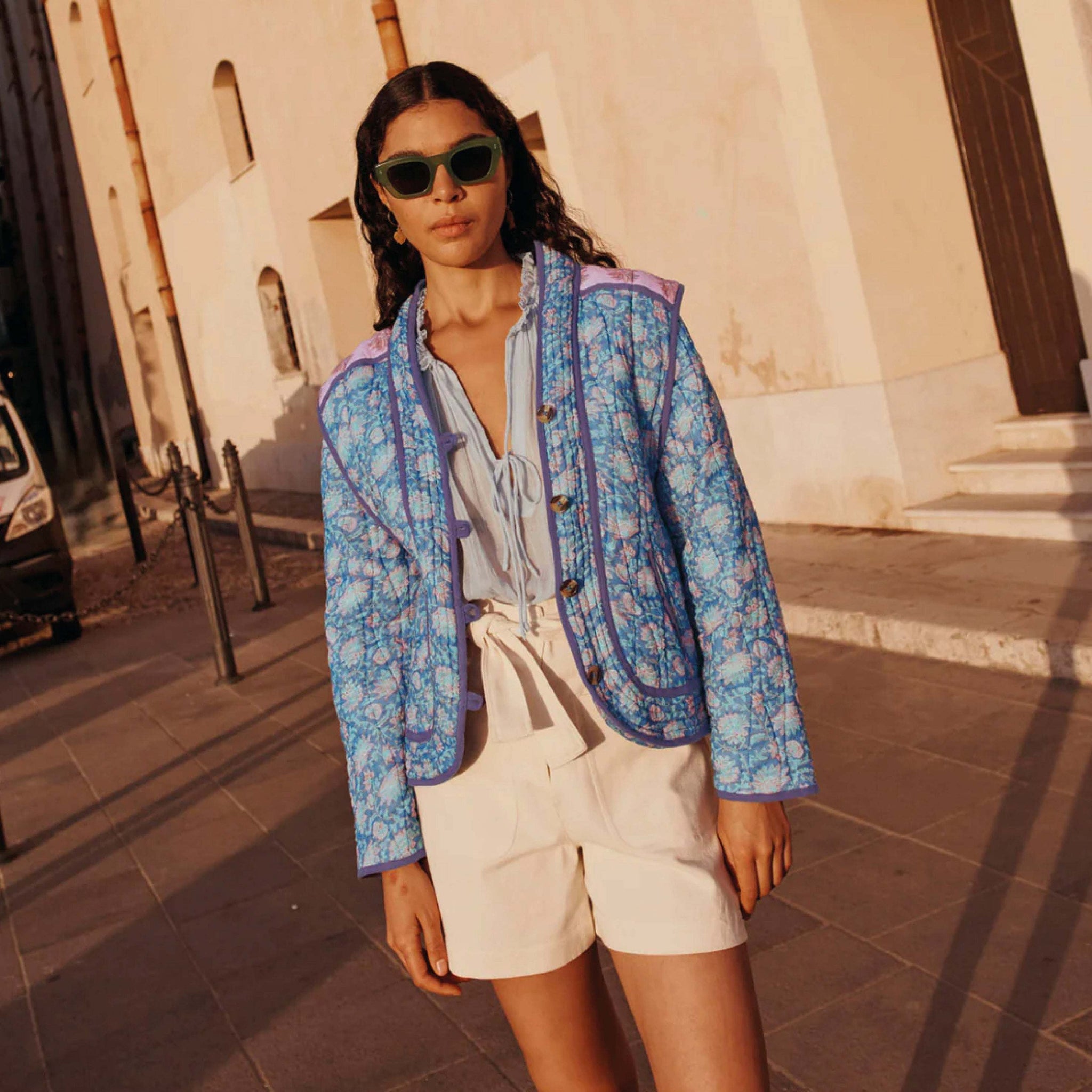 Louise Misha Blue Capri Cove Nelina Jacket – Jo & Co Home