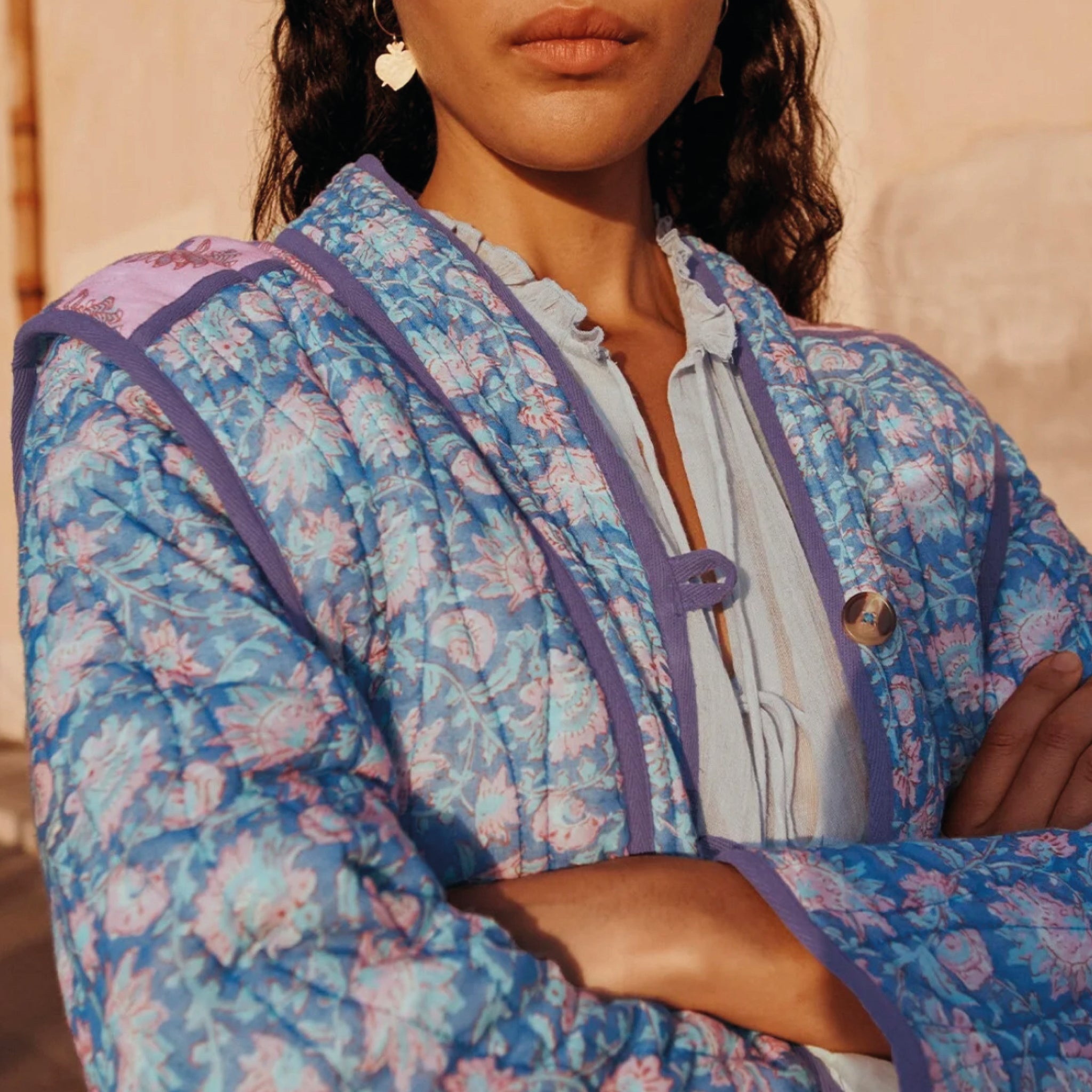 Louise Misha Blue Capri Cove Nelina Jacket – Jo & Co Home