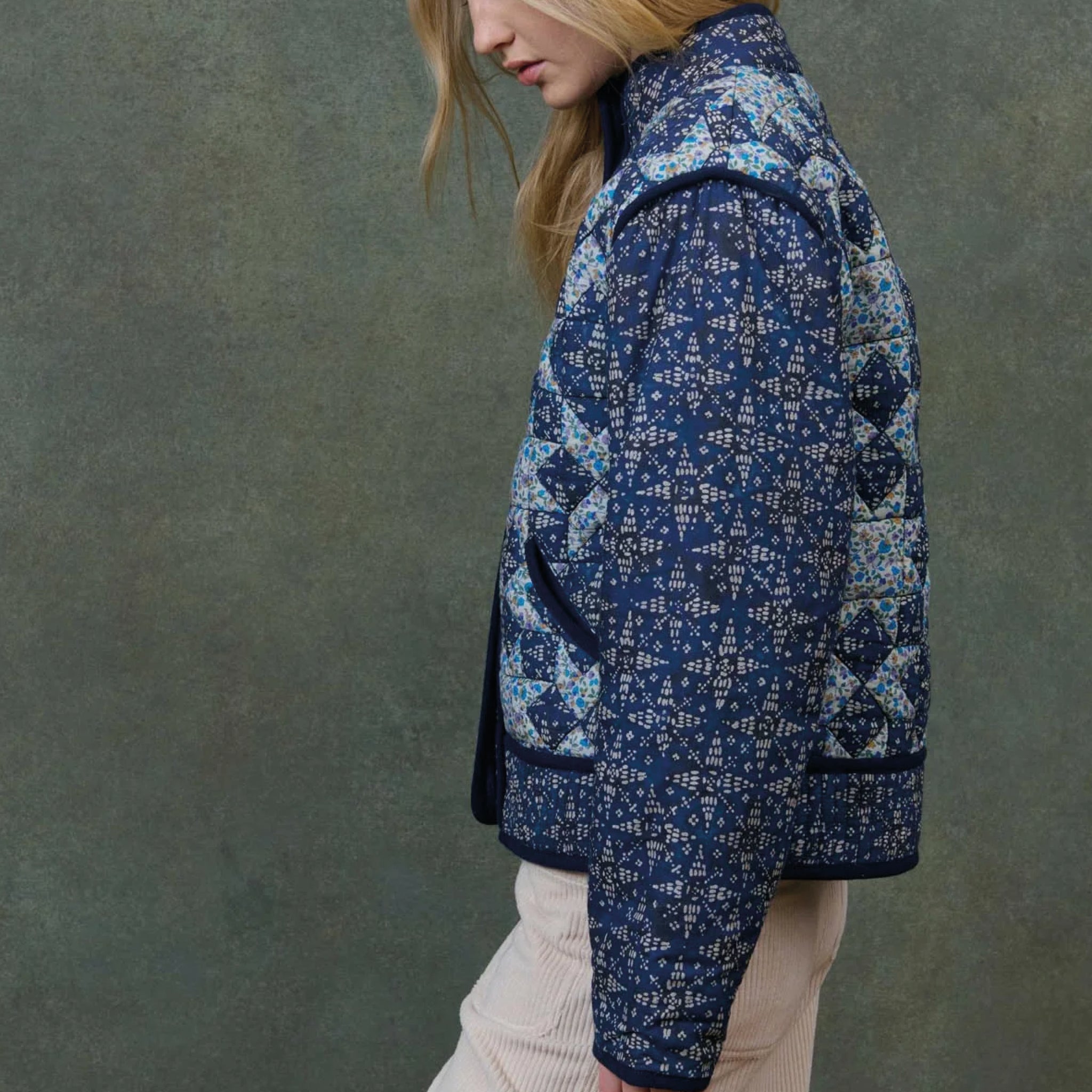 Louise Misha Midnight Star Patchwork Omotayo Jacket for Women – Jo
