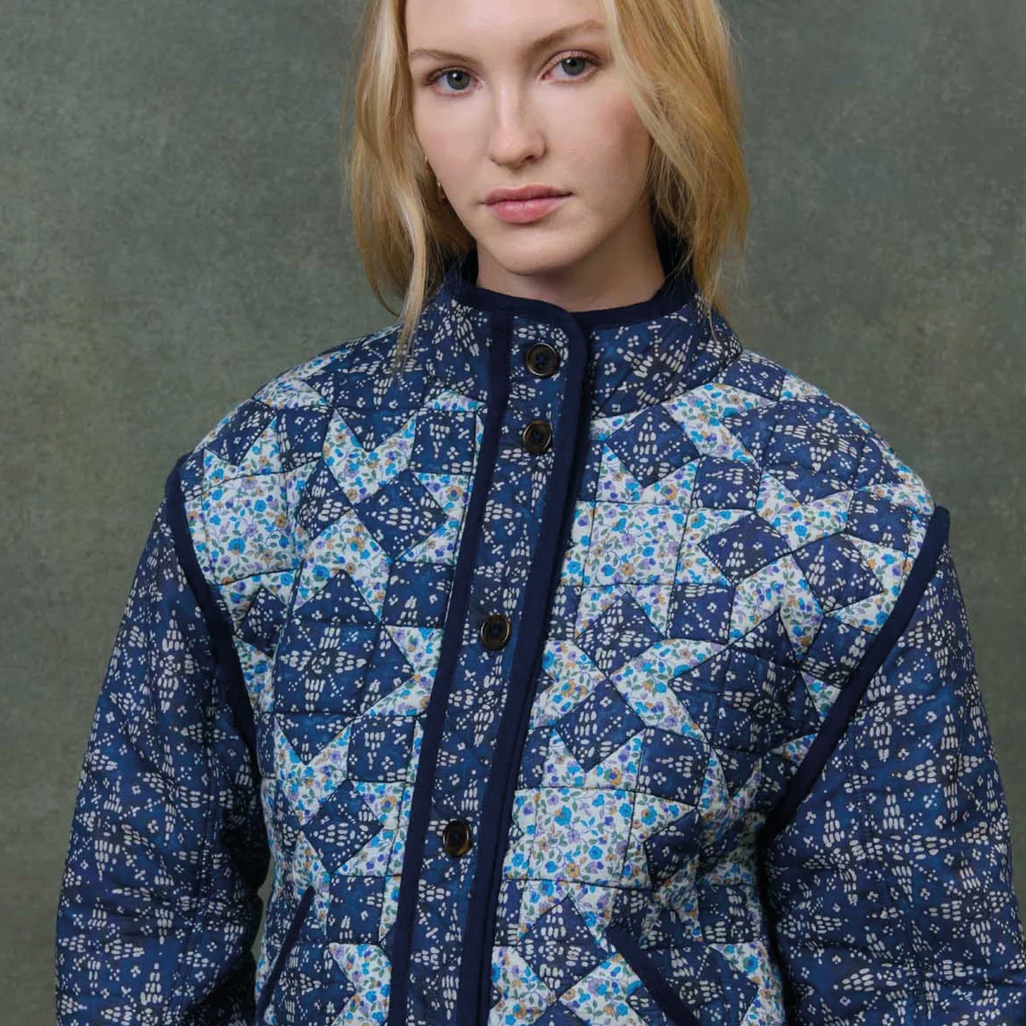 ジャケット・ブルゾン misha&paff Louise Misha Reversible Nelina Jacket - Honey Charcoal Poem – GOLDBUG