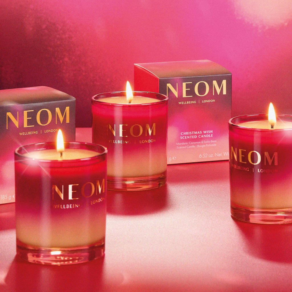 NEOM Christmas Wish Scented One Wick Candle - Jo And Co NEOM Christmas Wish Scented One Wick Candle - NEOM