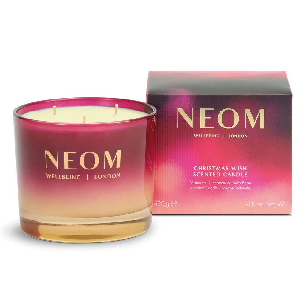 NEOM Christmas Wish Scented Three Wick Candle - Jo And Co NEOM Christmas Wish Scented Three Wick Candle - NEOM