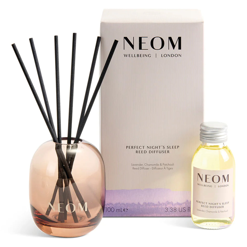 NEOM Perfect Night’s Sleep Reed Diffuser 100ml - Jo And Co NEOM Perfect Night’s Sleep Reed Diffuser 100ml - NEOM