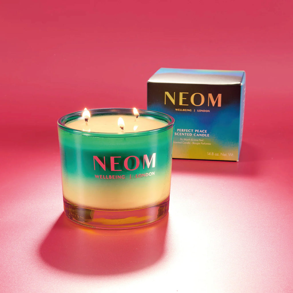 NEOM Perfect Peace Scented Three Wick Candle - Jo And Co NEOM Perfect Peace Scented Three Wick Candle - NEOM