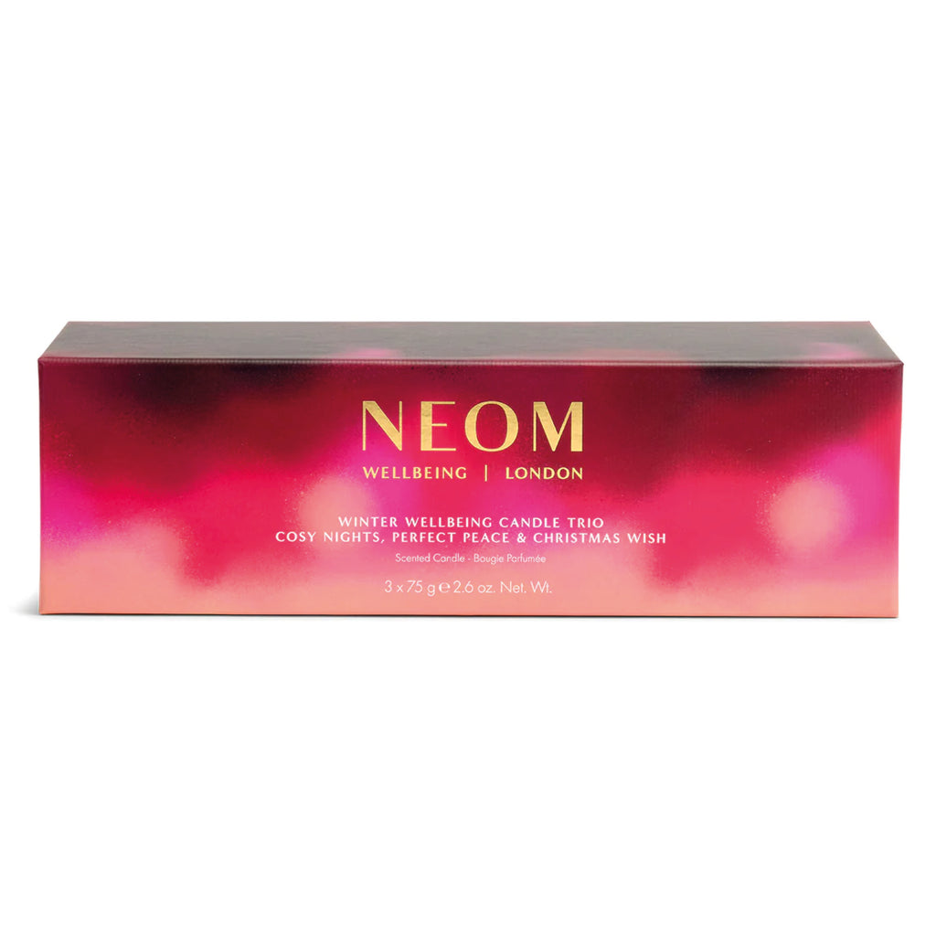 NEOM Winter Wellbeing Candle Trio - Jo And Co NEOM Winter Wellbeing Candle Trio - NEOM