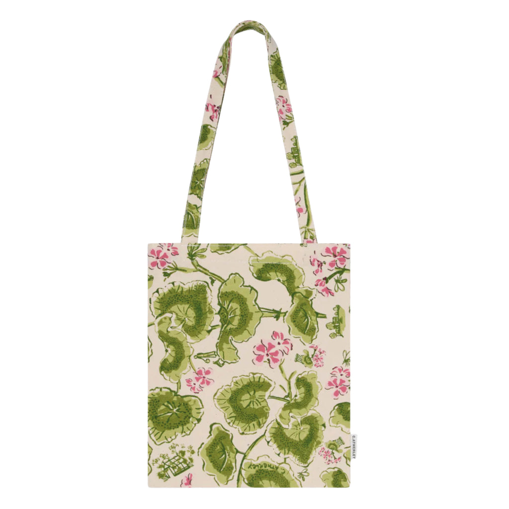 Floral tote bag with green leaves and pink flowers.
Pellymania Mini Tote Bag - Jo And Co Pellymania Mini Tote Bag - C.Atherley London