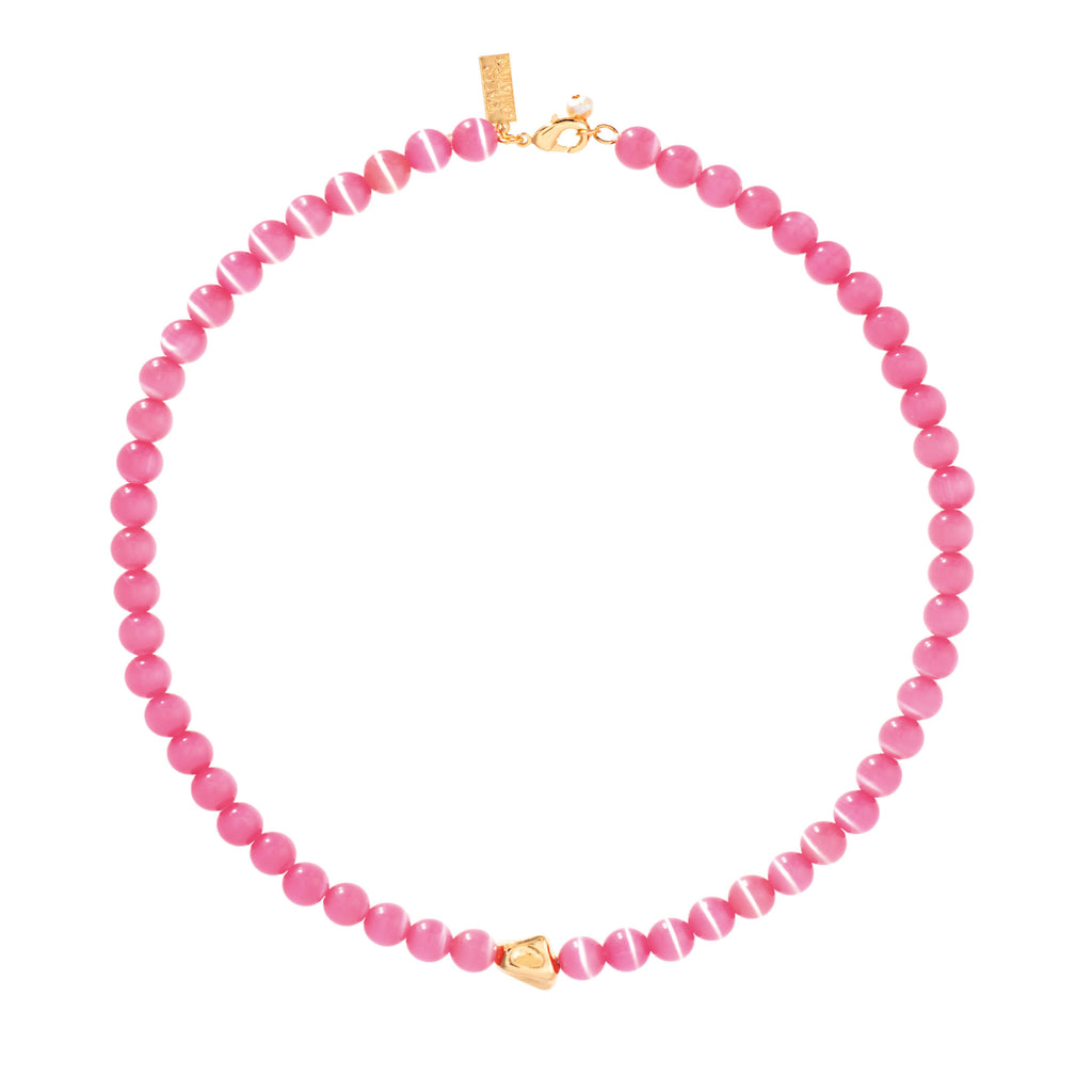 Talis Chains Pink Tokyo Choker Necklace - Jo And Co Talis Chains Pink Tokyo Choker Necklace - Talis Chains