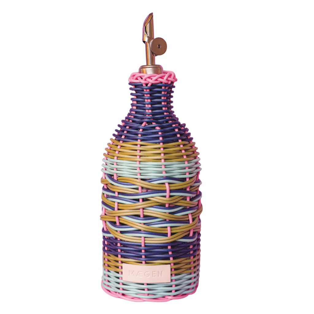 Pink and Navy Oil Pourer - Jo And Co Pink and Navy Oil Pourer