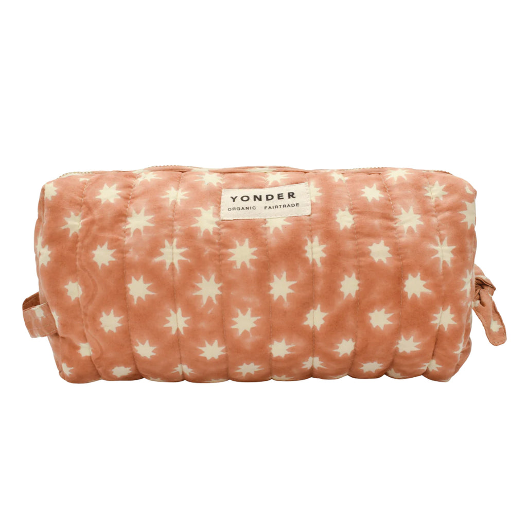 Quilted Cosmic Peanut Wash Bag - Jo And Co Quilted Cosmic Peanut Wash Bag - YONDER