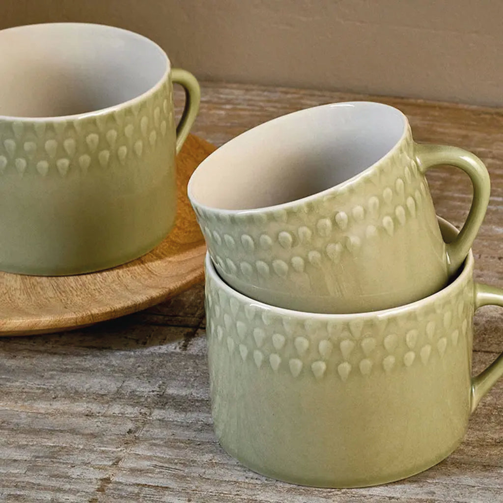Sage Green Ela Mug - Jo And Co Sage Green Ela Mug