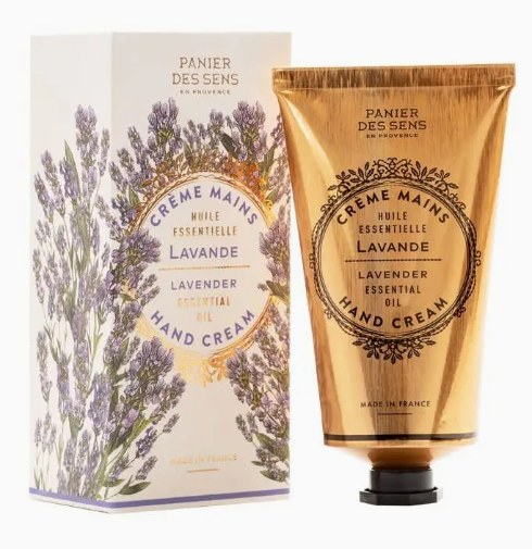 Panier Des Sens Lavender hand cream 75ml with shea butter and essential oils packaging and tube