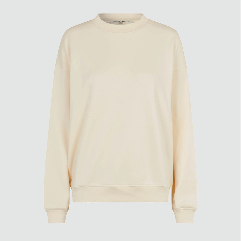 Second Female Abadell Off White Sweatshirt